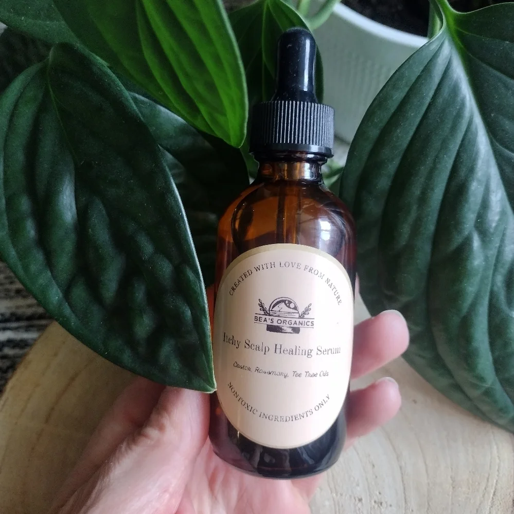 Itchy Scalp Healing Serum, dandruff, dry skin, hair loss